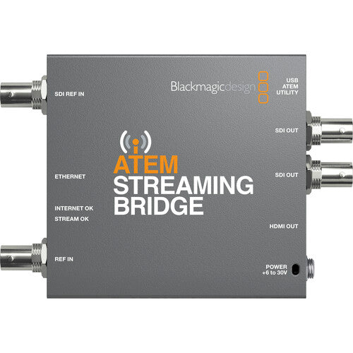 Blackmagic Design ATEM Streaming Bridge SWATEMMINISBPR front view