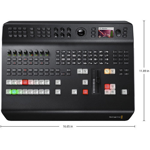 Blackmagic Design ATEM Television Studio Pro 4K Live Production Switcher SWATEMTVSTU PRO4K dimensions