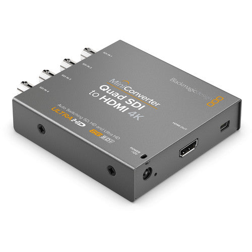 Blackmagic Design Mini Converter - Quad SDI to HDMI 4K CONVMBSQUH4K2