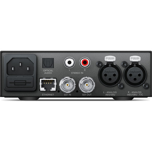 Blackmagic Design Teranex Mini Audio to SDI 12G Converter CONVNTRM CB AUSDI input output