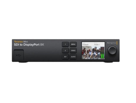 Blackmagic Design Teranex Mini SDI to DisplayPort 8K HDR CONVN8TRM AA SDIDP front