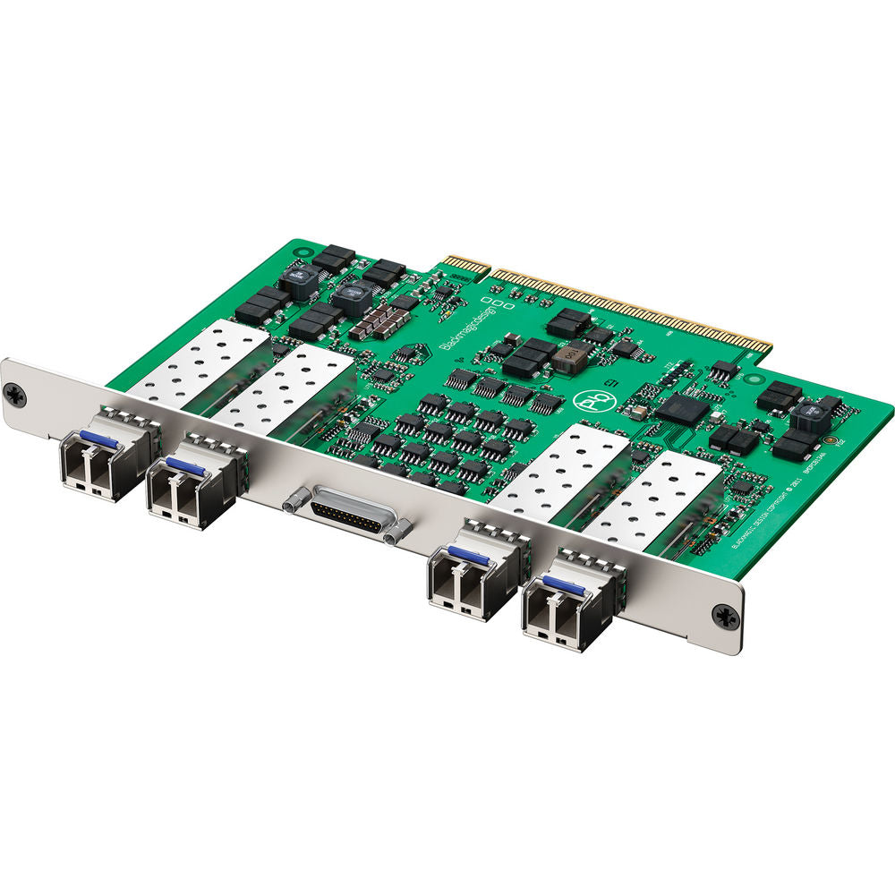 Blackmagic Design Universal Videohub Optical Fiber Interface VHUBUV IF OPT