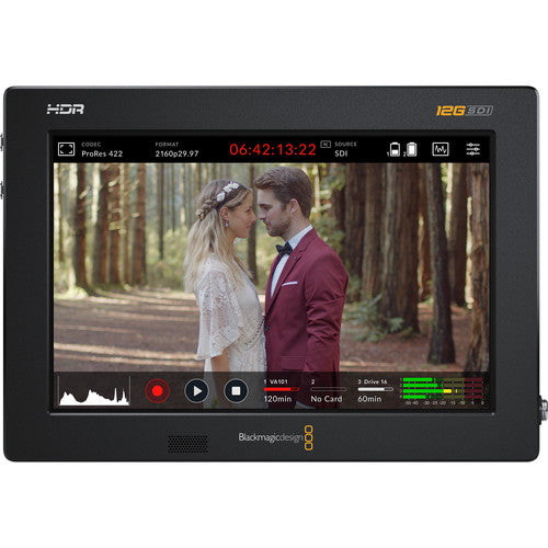 Blackmagic Design Video Assist 7inch 12G-SDI HDMI HDR Recording Monitor front