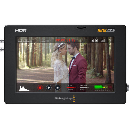 Blackmagic Video Assist 5 inch 12G-SDI HDMI HDR Recording Monitor HYPERDAVIDA125HRD