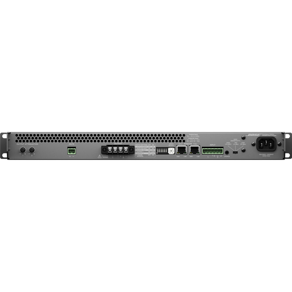 Bose 803286-1110 Professional PowerSpace P2600A 2-Channel 600W Zone Expansion Amplifier1