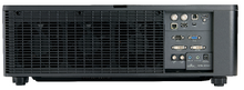 CHRISTIE D20WU2-HS  D13HD2-HS 13,000 Lumen HD 1DLP Laser Projector view of ports inputs and outputs