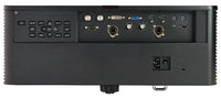 CHRISTIE DHD1075-GS 10,000 Lumens HD 1DLP Laser Projector view of back with ports inputs and outputs