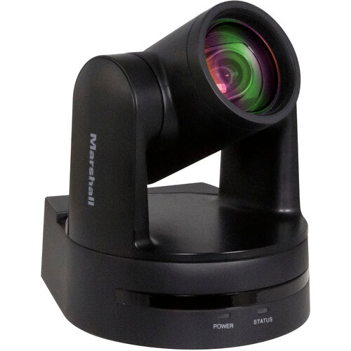 Marshall Electronics CV612-TBI Compact PTZ Camera with AI Auto-Framing (Black)