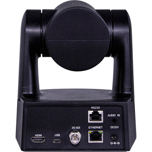 Marshall Electronics CV612-TBI Compact PTZ Camera with AI Auto-Framing (Black)