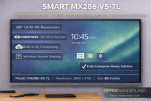 SMARTBOARD MX286-V5-7L – 86” 4K UHD Interactive LED Display with iQ | Authorized Dealer