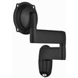 Chief JWDUB Universal Flat Panel Dual Swing Arm Wall Mount (26-45 inch Displays, Black)