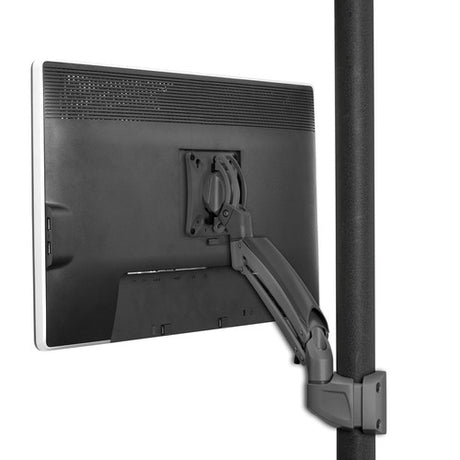 Chief K1P110B Kontour Articulating Single Monitor Pole Mount (Black)