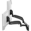 Chief K1W220BXRH Kontour Dynamic Reduced-Height Dual-Monitor Wall Mount (Black)