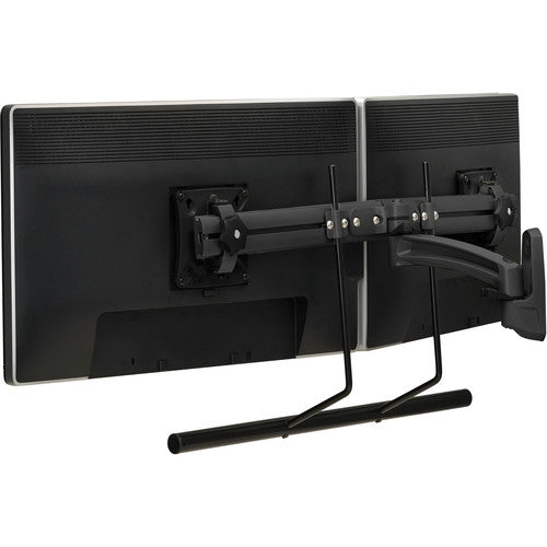 Chief K2W21HB Dual-Display Swing Arm Wall Mount (Black)