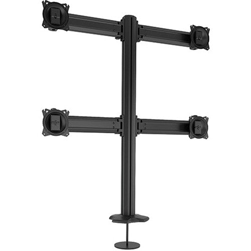 Chief K3G220B Series KONTOUR Grommet-Mounted 2x2 Array Arm (Black)