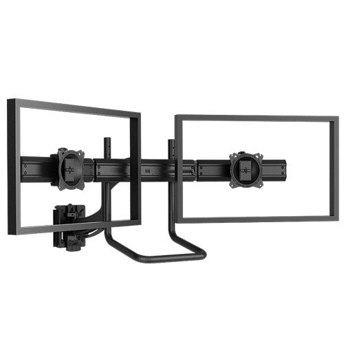 Chief K4S210B Kontour K4 2x1 Horizontal Focal Depth Adjustable Array Slatwall Mount