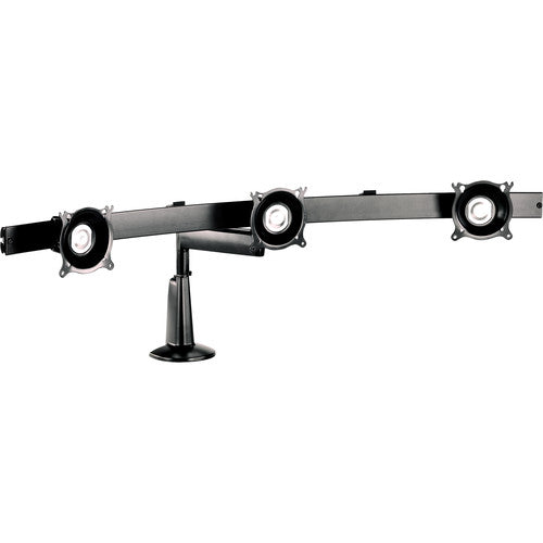 Chief KCS320B Single Arm Triple Monitor Desk Mount (Black)