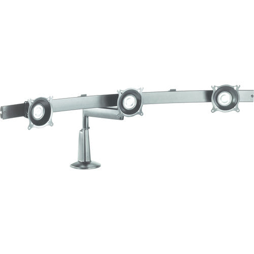 Chief KCS320S Single Arm Triple Monitor Desk Mount (Silver)