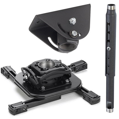 Chief KITMA0305 Projector Ceiling Mount Kit with 3-5' Extension Column (Black)