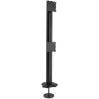 Chief KONTOUR K3G120B Grommet-Mounted 1x2 Array Mount (Black)