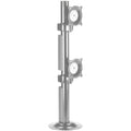 Chief KTG230S Dual Vertical Monitor Grommet Mount (Silver)