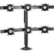 Chief KTG330B Six Monitor Grommet Mount (Black)