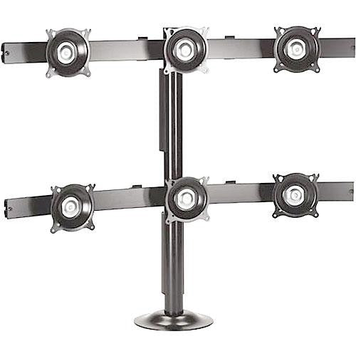 Chief KTG330S Six Monitor Grommet Mount (Silver)