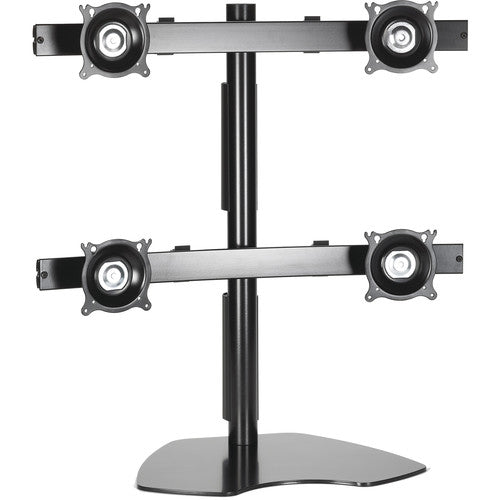 Chief KTP440B Quad Monitor Table Stand (Black)