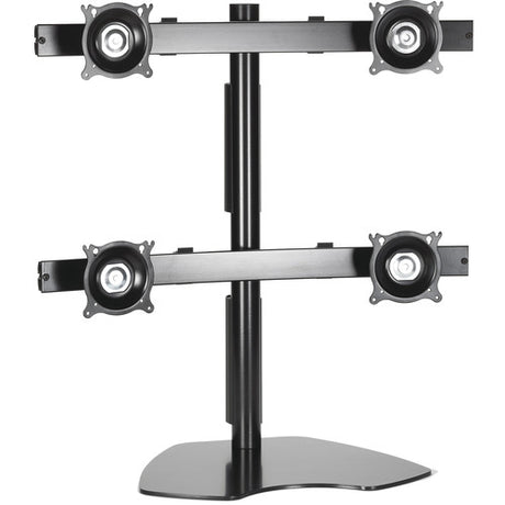 Chief KTP445S Widescreen Quad Monitor Table Stand (Silver)