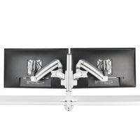 Chief KXC220W Low-Profile Dual Monitor Arms, Column Desk Mount, White