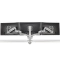 Chief KXC330S Low-Profile Triple Monitor Arms, Column Desk Mount, Silver