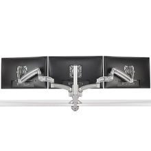 Chief KXC330S Low-Profile Triple Monitor Arms, Column Desk Mount, Silver