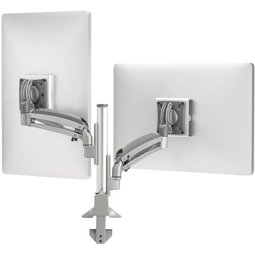 Chief Kontour K1C210S Dynamic Column Mount for 2 Monitors (Silver)