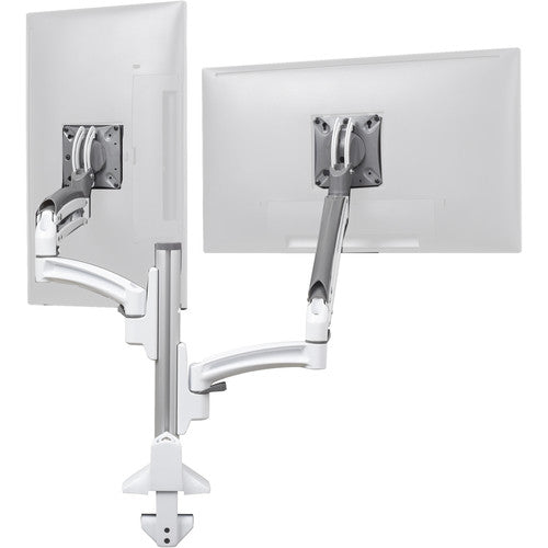 Chief Kontour K1C220WXRH Dual Monitor Dynamic Reduced-Height Column Mount (White)