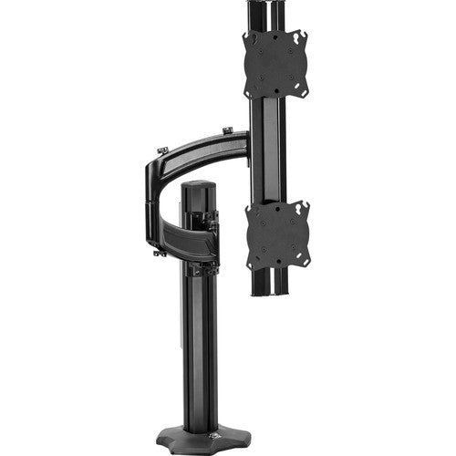 Chief Kontour K4G120B 1 x 2 Vertical Grommet-Mounted Array (Black)