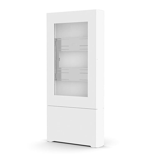 Chief LF46UWP Impact™ Floor Standing Kiosk – Portrait 46” White