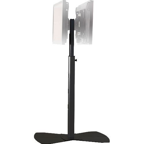 Chief MF2-6000B Flat Panel Floor Stand for Dual Displays up to 50 inch (Black)