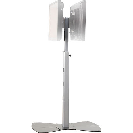 Chief MF2-6000S Flat Panel Floor Stand for Dual Displays up to 50 inch (Silver)