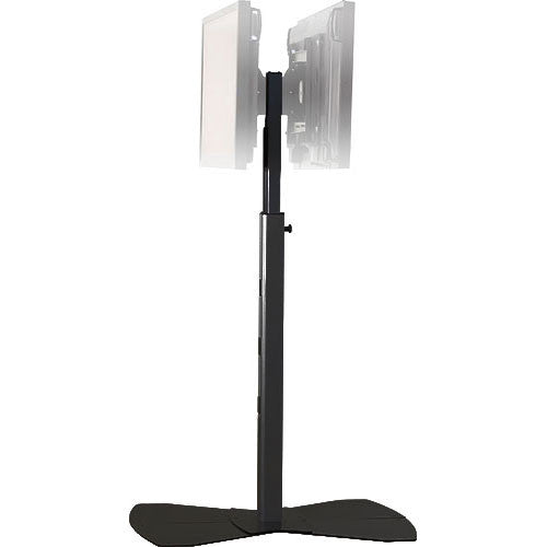 Chief MF2-UB Flat Panel Floor Stand for Dual Displays up to 50 inch (Black)