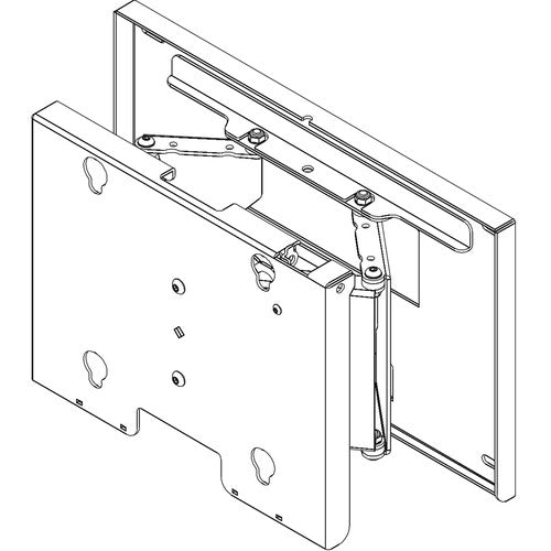 Chief MPT6000B Swing Arm Tilt Wall Mount for TVs 30-50 inch (Black)