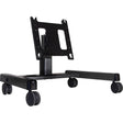 Chief PFQ-U Confidence Monitor Cart (Black) with Universal Interface Bracket