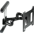 Chief PNRUB Large Flat Panel Swing Arm Wall Display Mount, 25 inch Extension (Black)