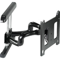 Chief PNRUB Large Flat Panel Swing Arm Wall Display Mount, 25 inch Extension (Black)