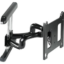 Chief PNRUB Large Flat Panel Swing Arm Wall Display Mount, 25 inch Extension (Black)