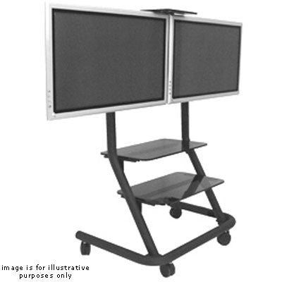 Chief PPD-2000 Video Conferencing Dual Display Video Conferencing Cart