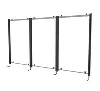 Peerless-AV DS-LEDFLAAF-3X3 Flat Wall Mount for LG 130″ All-in-one LED Screen