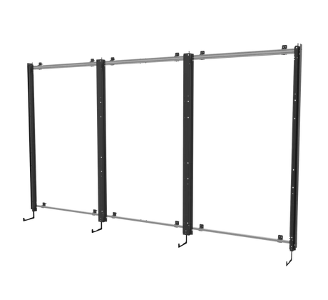 Peerless-AV DS-LEDFLAAF-3X3 Flat Wall Mount for LG 130″ All-in-one LED Screen