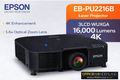 Epson EB-PU2216B 3LCD WUXGA Laser Projector 16,000 Lumens 4K V11HA67820