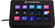 Elgato - Stream Deck MK.2 Full-size Wired USB Keypad with 15 Customizable LCD keys and Interchangeable Faceplate (Black) - 6470492
