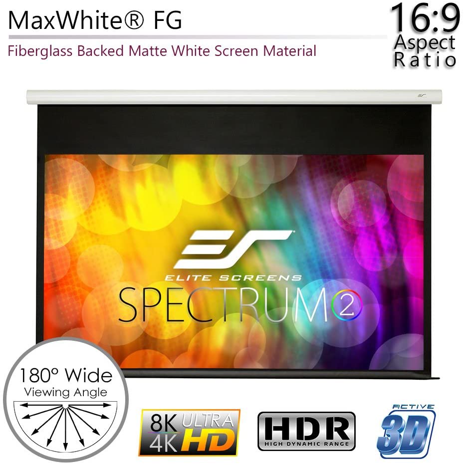 Elite Screens SPM120H-E13 Spectrum2 120-inch 16:9 Electric Motorized D –  OfficeWonderland